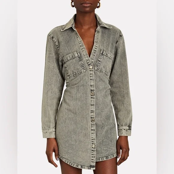 NWT Le Jean Denim Dress - Picture 2 of 6